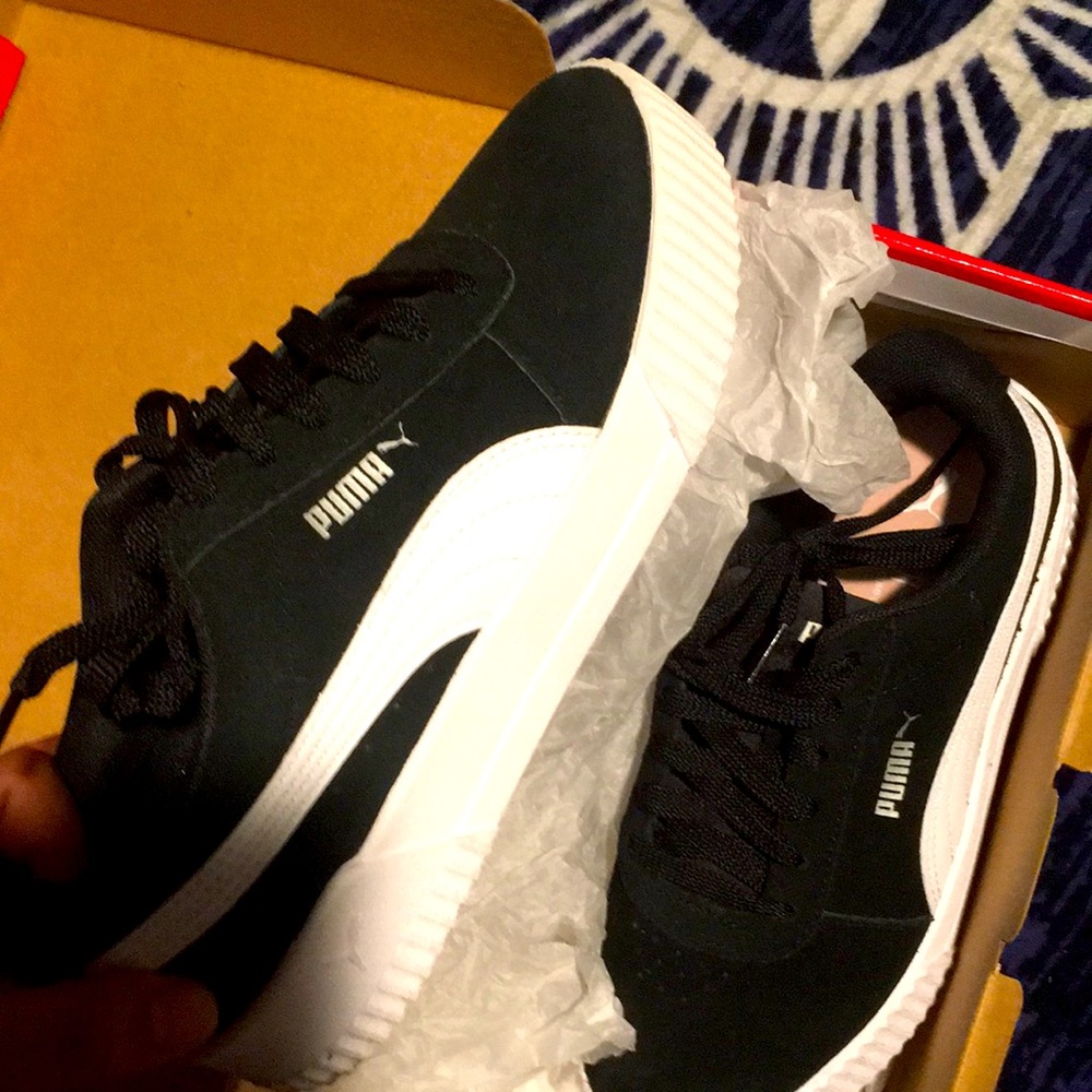 Black Puma SoftFoam+ optimal comfort shoes